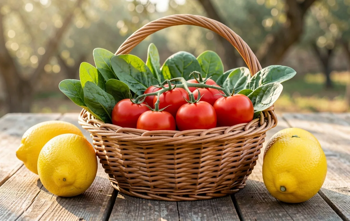 Alimentos naturales mediterráneos